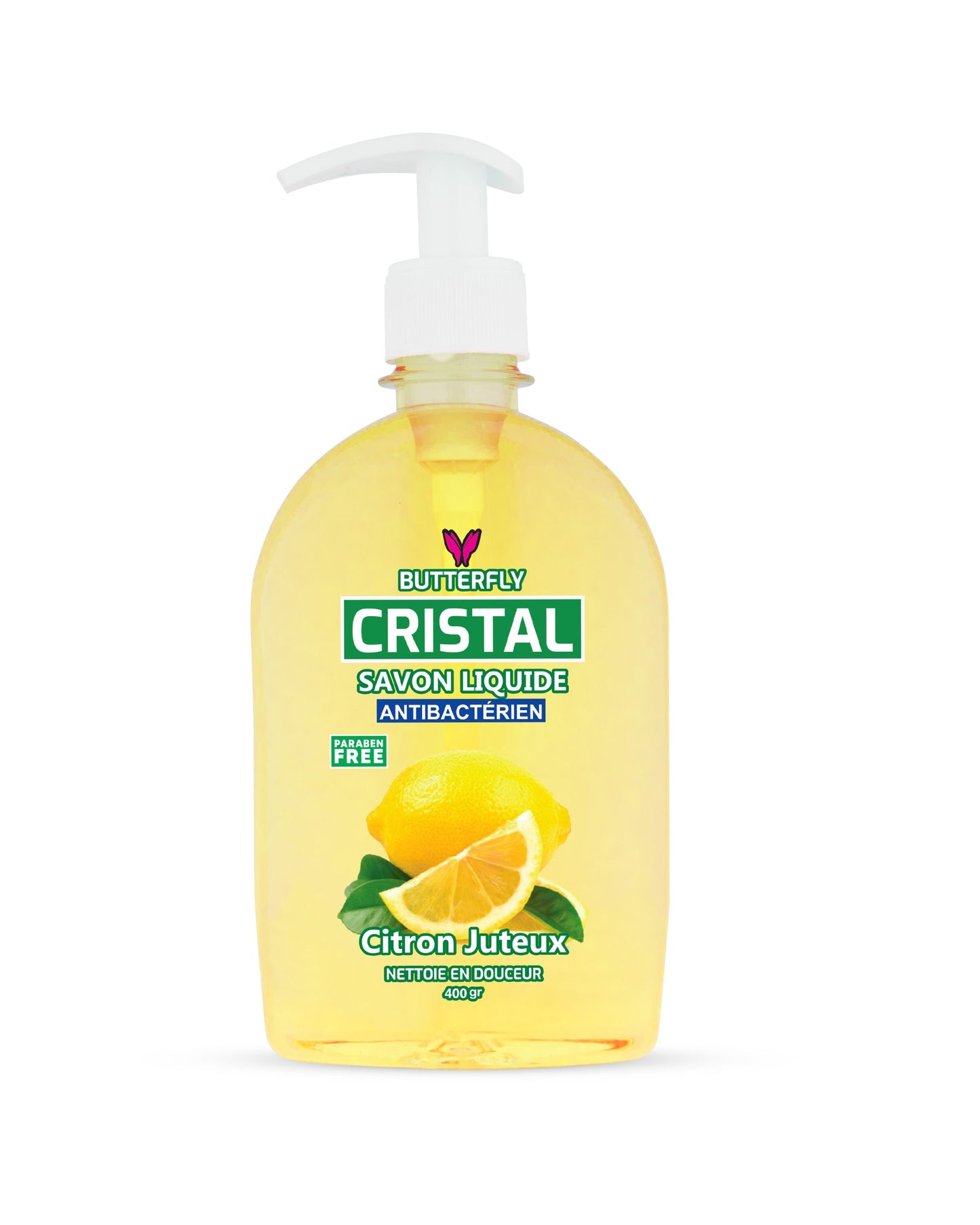 Savon liquide 400ml Citron