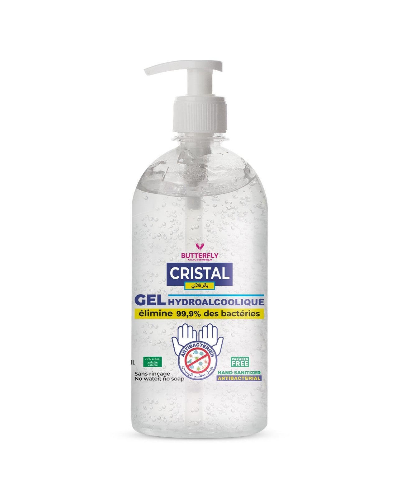 Gel hydroalcoolique 1L