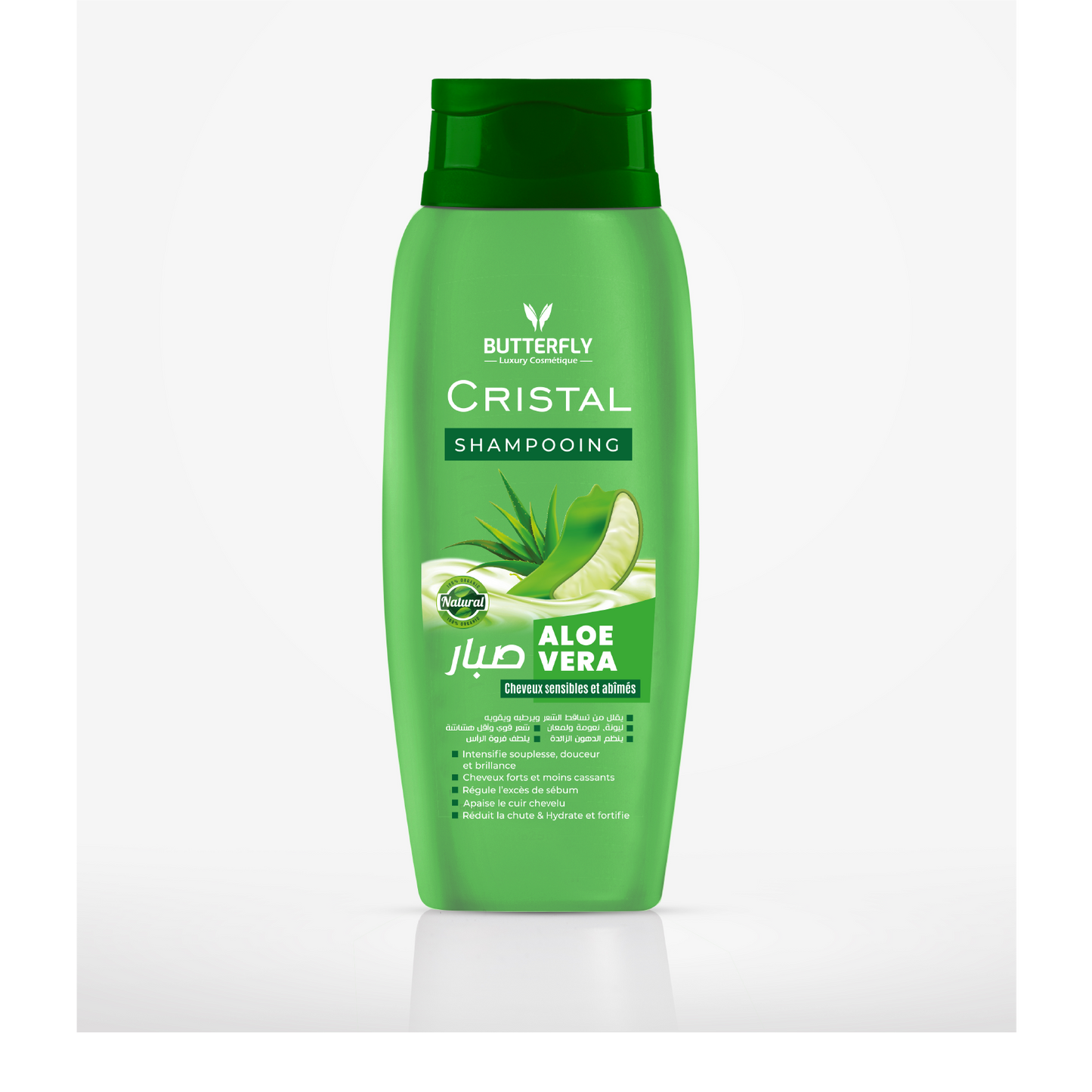 Shampooing soin à l’extrait d’Aloe vera