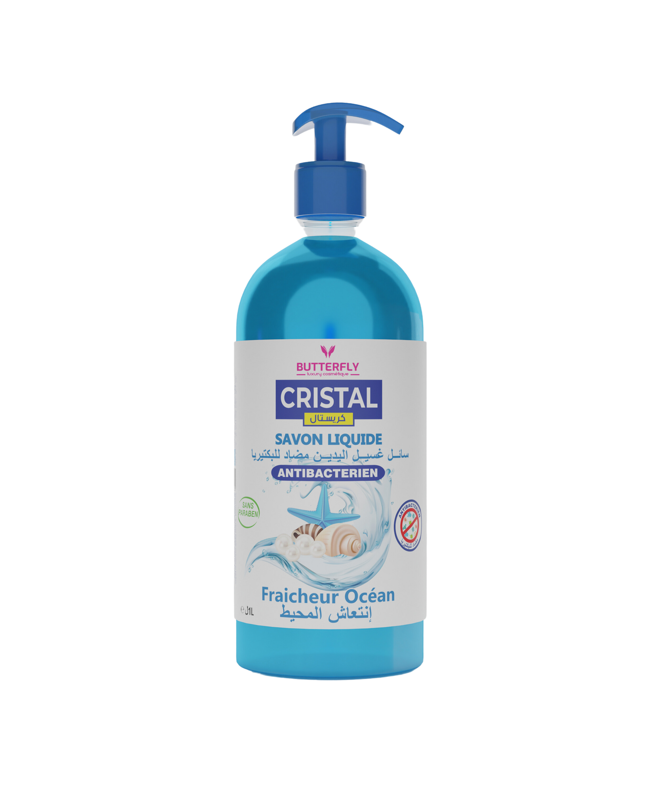 Savon liquide 1L Fraîcheur marine