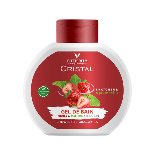 Gel douche 730gr Fraise et Menthe