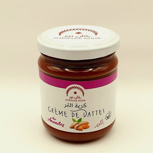 Crème de dattes aux amandes