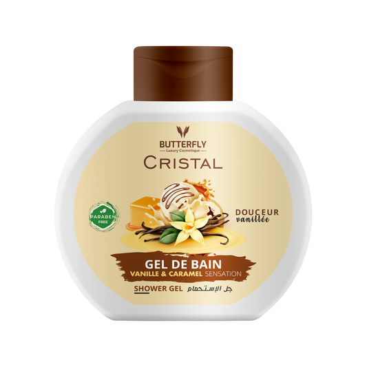 Gel douche 730gr Vanille et caramel