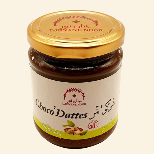 Choco de dattes aux pistaches