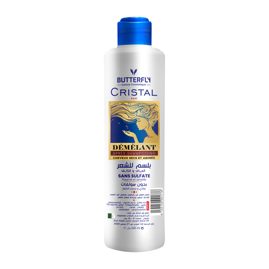 Démêlant sans sulfate 220ml pour Cheveux secs et abimés