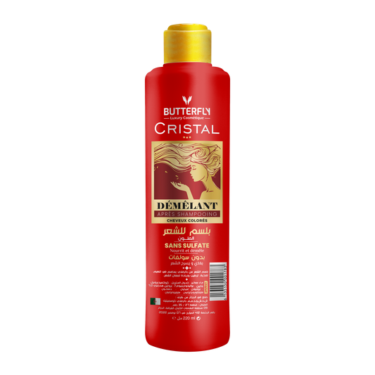 Démêlant sans sulfate 220ml pour Cheveux colorés